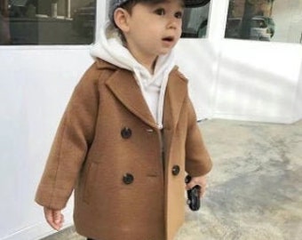 baby boy wool coat