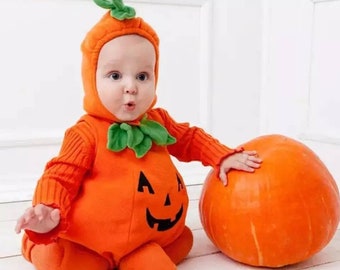 infant pumpkin costume