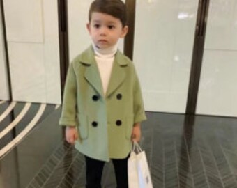 baby boy wool coat