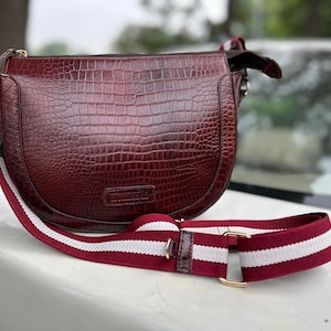 Sonderangebot: Swarovski Umhängetasche, Umhängetasche, Umhängetasche, Ledertasche, Umhängetasche, Kopfhörer-Etui, minimalistische Umhängetasche