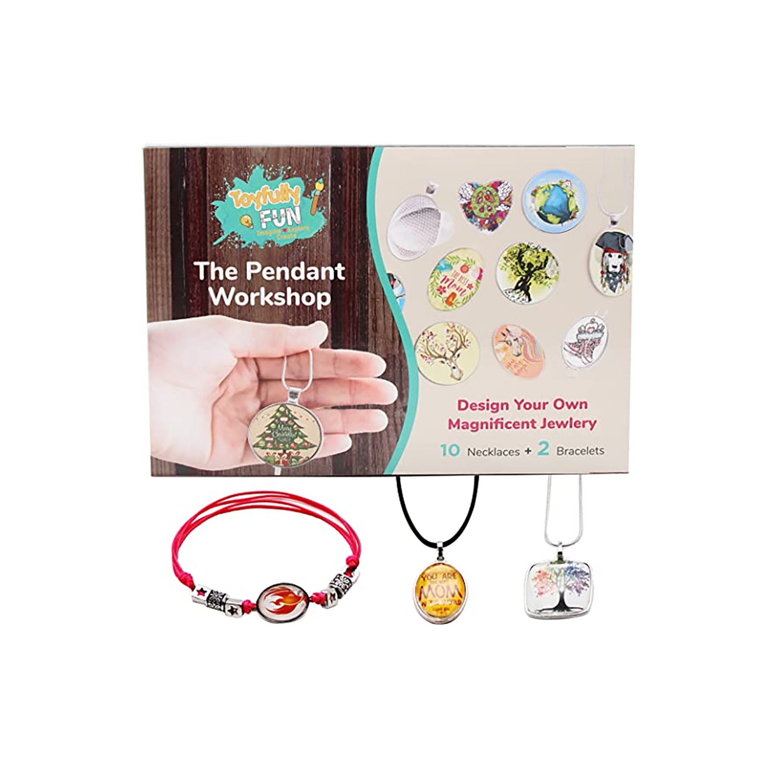 Toyfully Fun Girls Jewelry Making Kit DIY Complete Arts