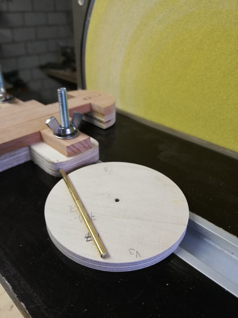 Circle Sanding Jig Plans Etsy
