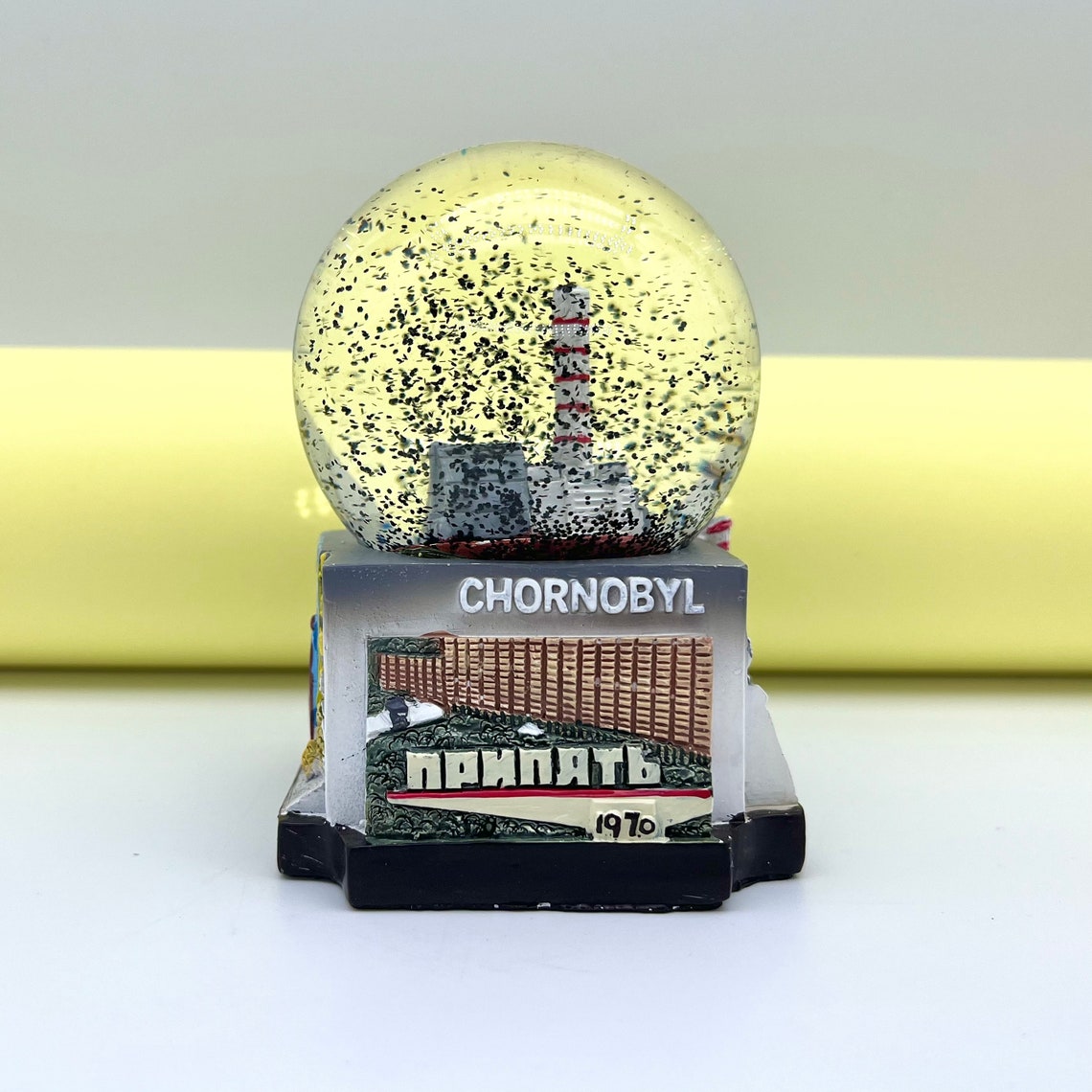 Chernobyl Snow Globe Etsy