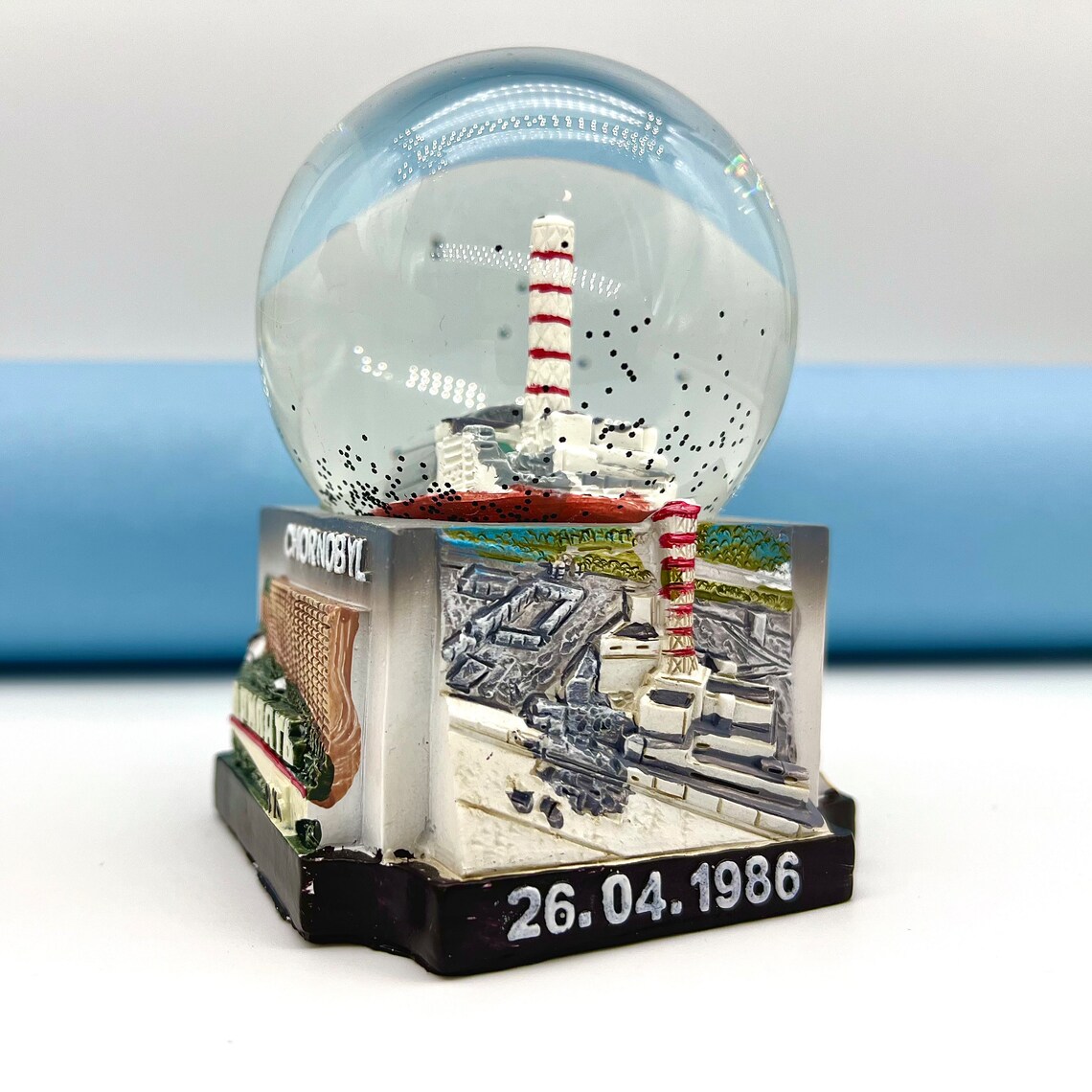 Chernobyl Snow Globe Etsy
