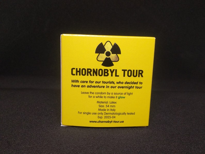 Funny Gift Gloving Condoms Chernobyl Edition