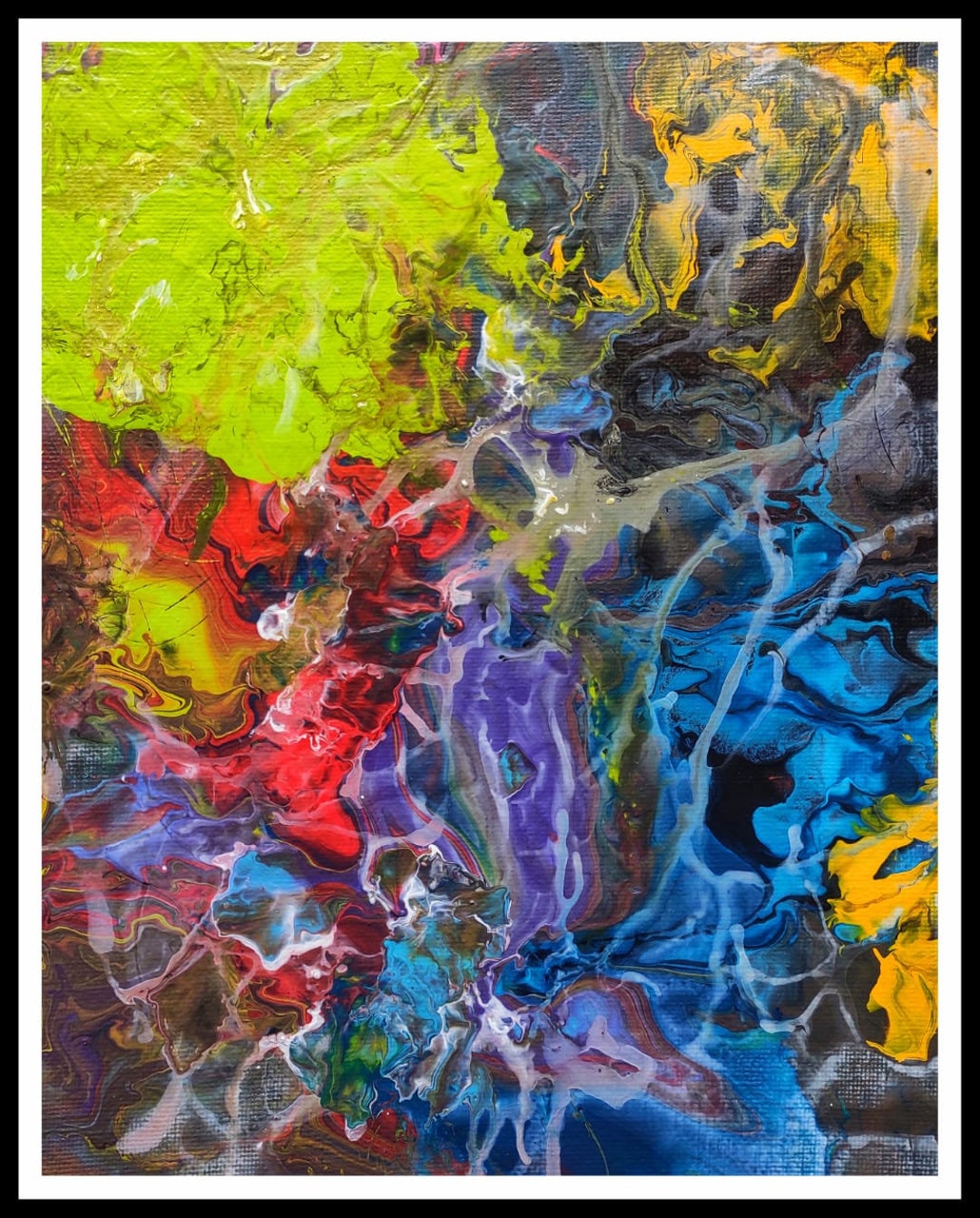 Abstract Art Painting Etsy