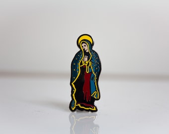 Virgin Mary Enamel Pin