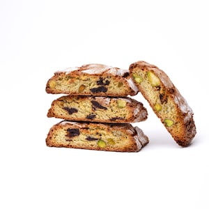 8oz Cherry Pistachio Biscotti