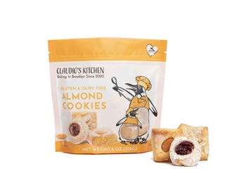 8oz Gluten free Almond cookies