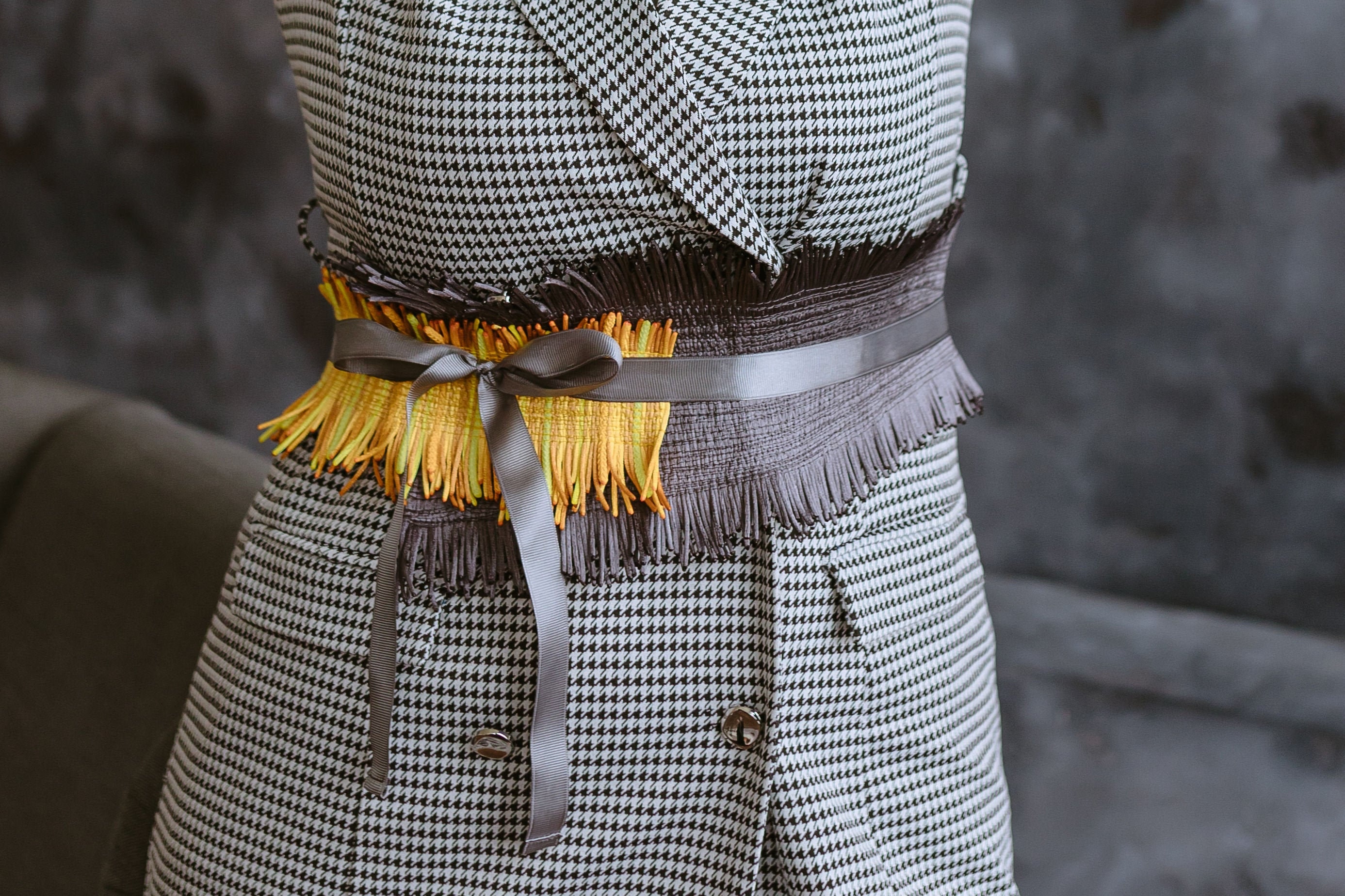 Plus Size/curvy Women Waist Belt, Double Colored Obi Corset  display picture 2