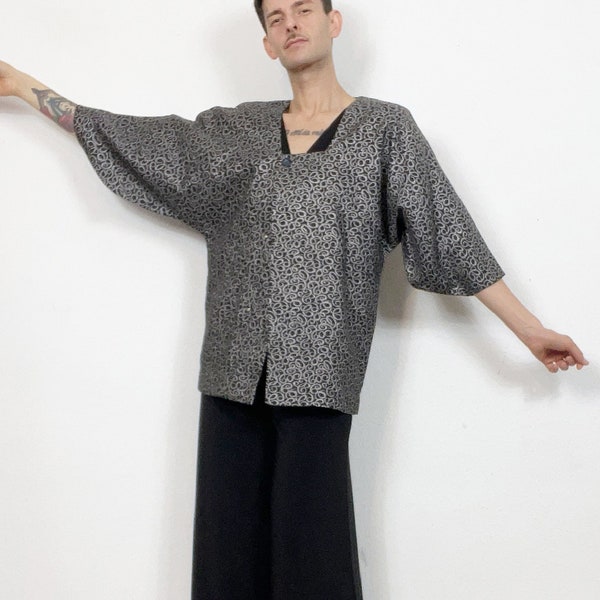 Black Kimono Uk Etsy