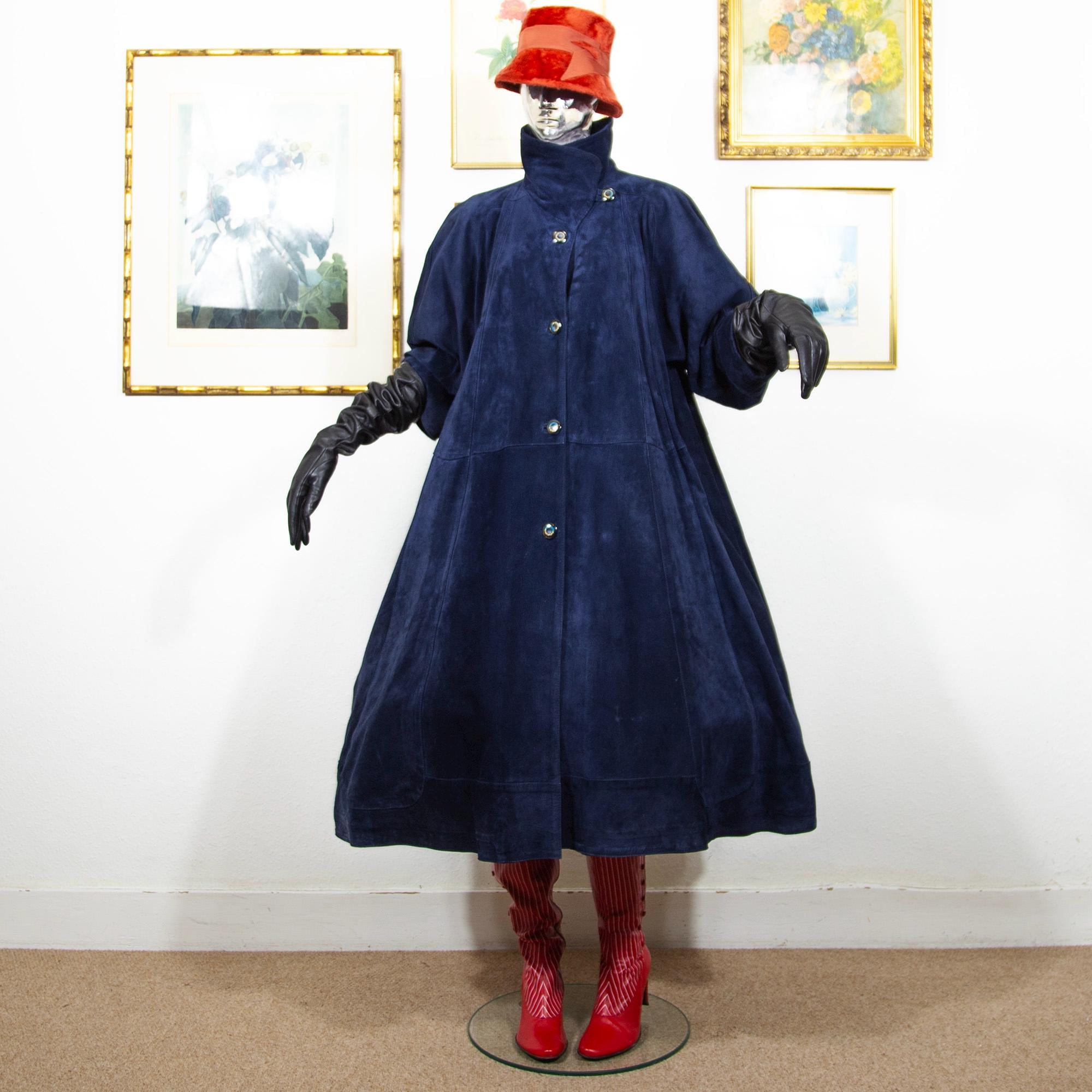 80s Puffy Long Coat - Etsy Canada