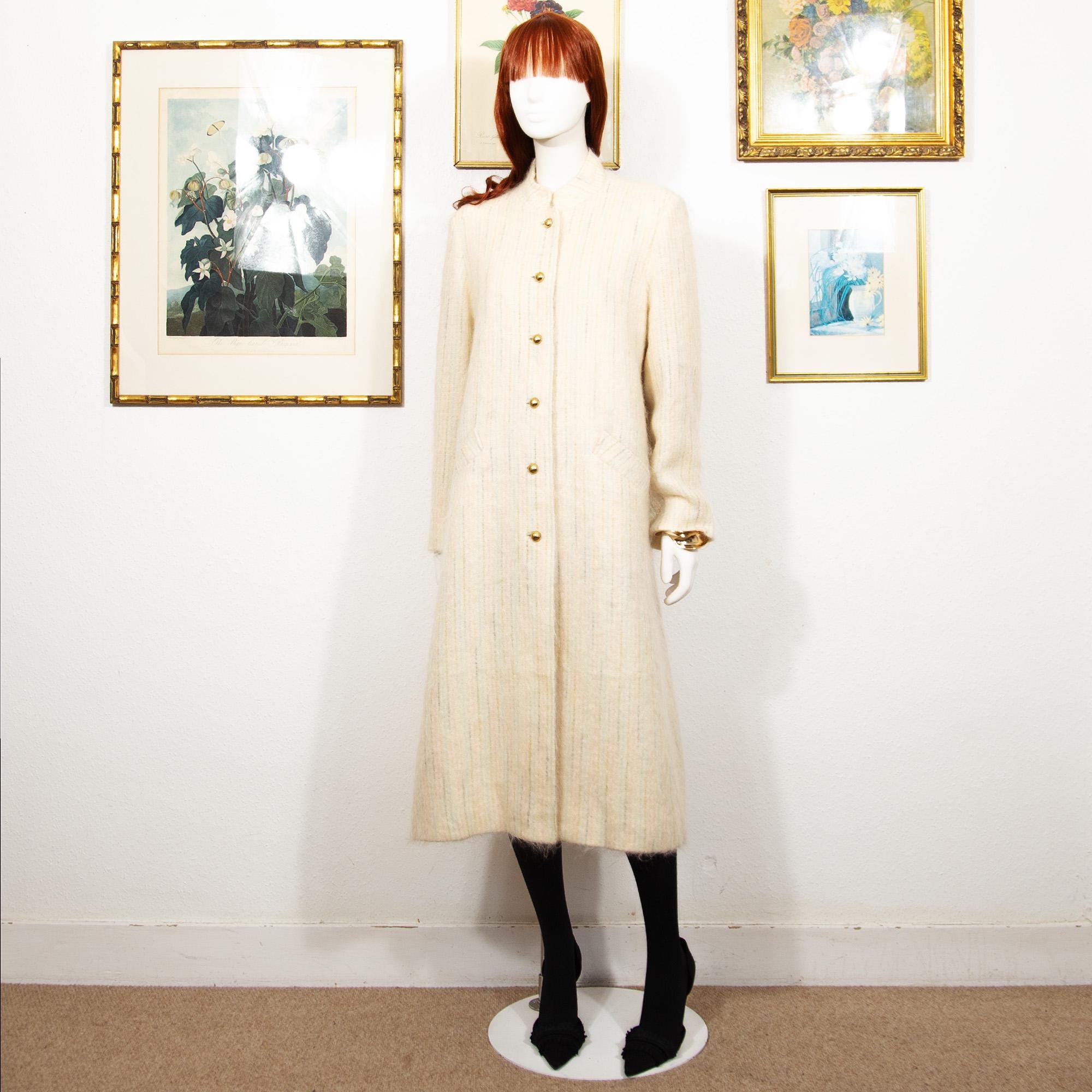 80〜90s mohair vintage long coat Mohair Coat 1980s - Etsy