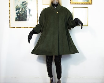 1980s Jacob Crowley Coat, Vintage Mohair Wool Blend Coat - Etsy