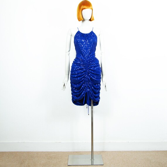 Cobalt blue party dress hot sale