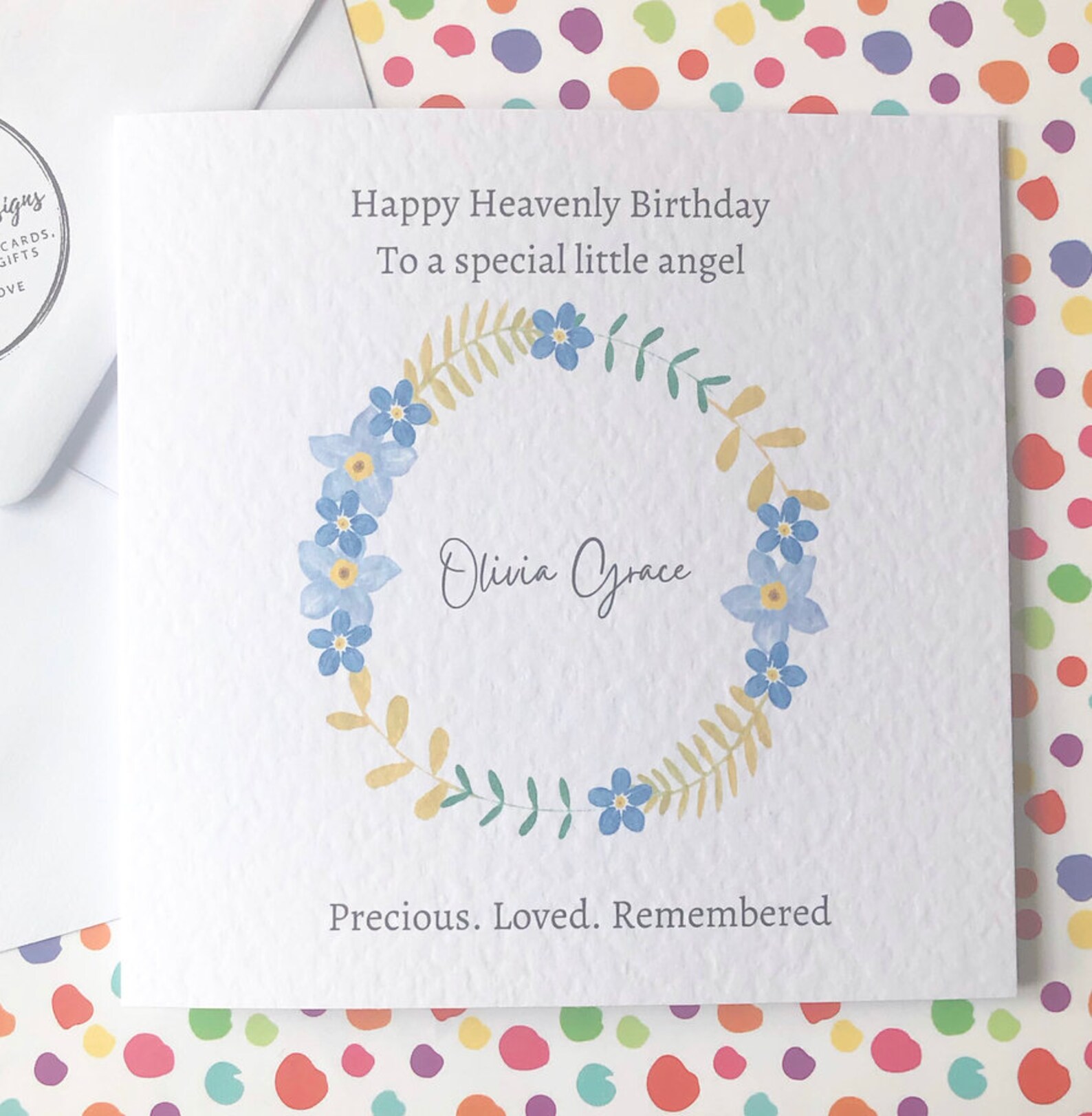 Sympathy card flowers condolence/bereavement Etsy