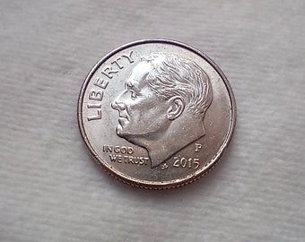 洋楽 Dime P Dime 2015 P Roosevelt Dime Multiple Errors US Coin Die Error