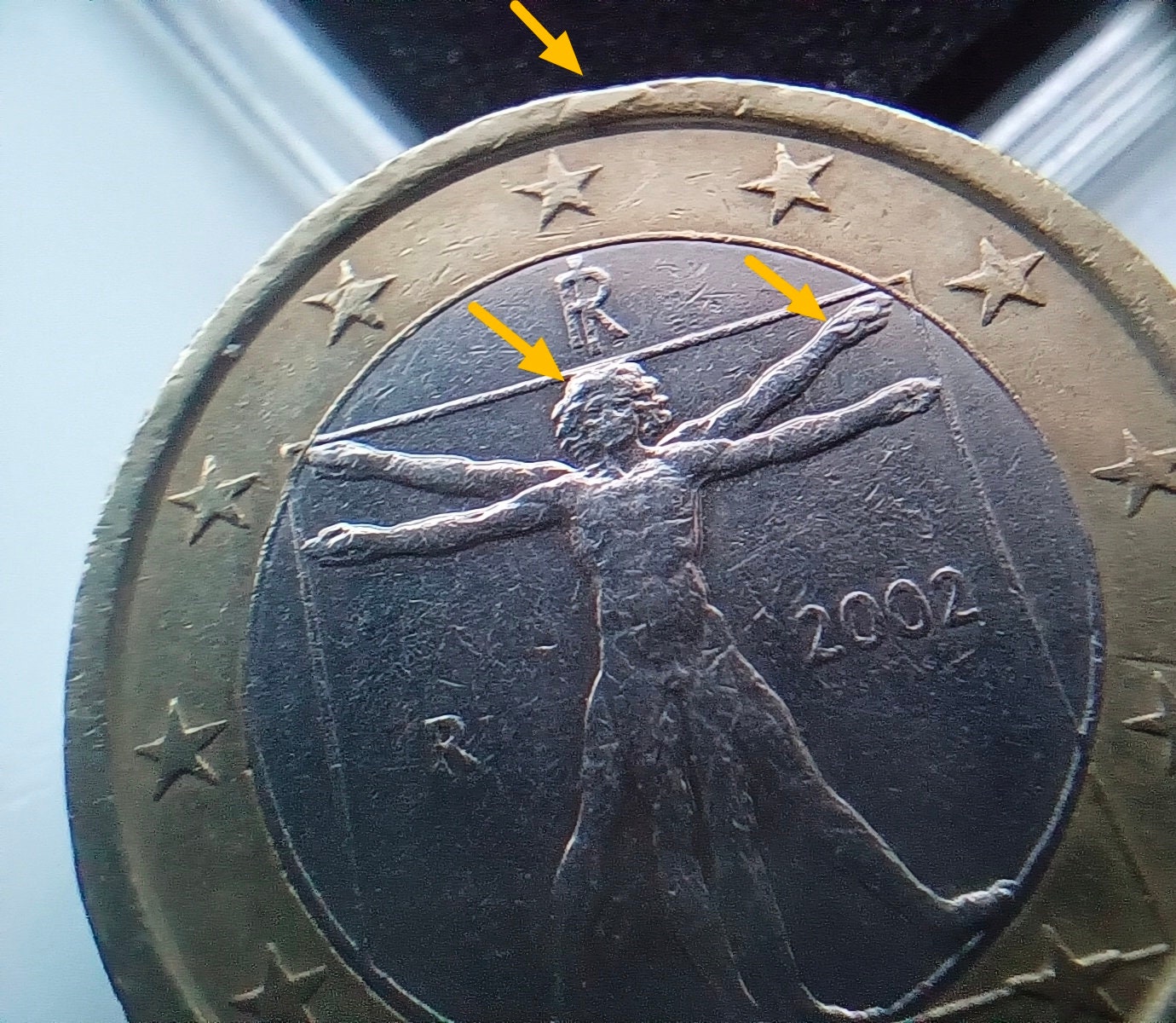 Piece De 1 Euro Rare Leonard Vinci 1 Euro 2002 Italy Rare Coin Leonardo Da Vinci Some Mint Errors - Etsy