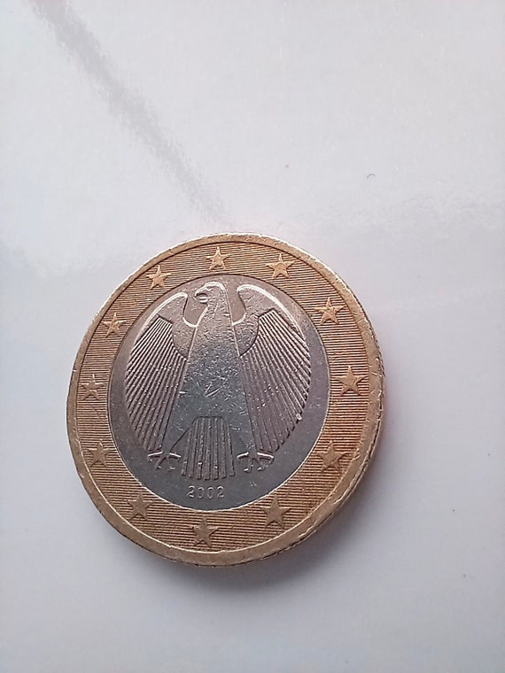 1 Euro 2002 A Deutschland seltene Münze mit postfrischen Fehlern  Deutschland Adler -  Schweiz