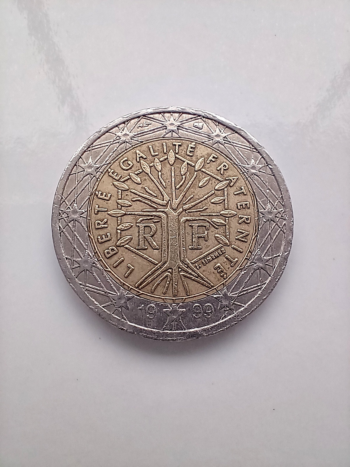 EUROPAユーロ導入記念コイン1999年発行Monnaie de Paris製