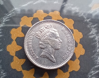 1997年英国プルーフ50ペンス硬貨 - エリザベス2世女王 - 初年度発行