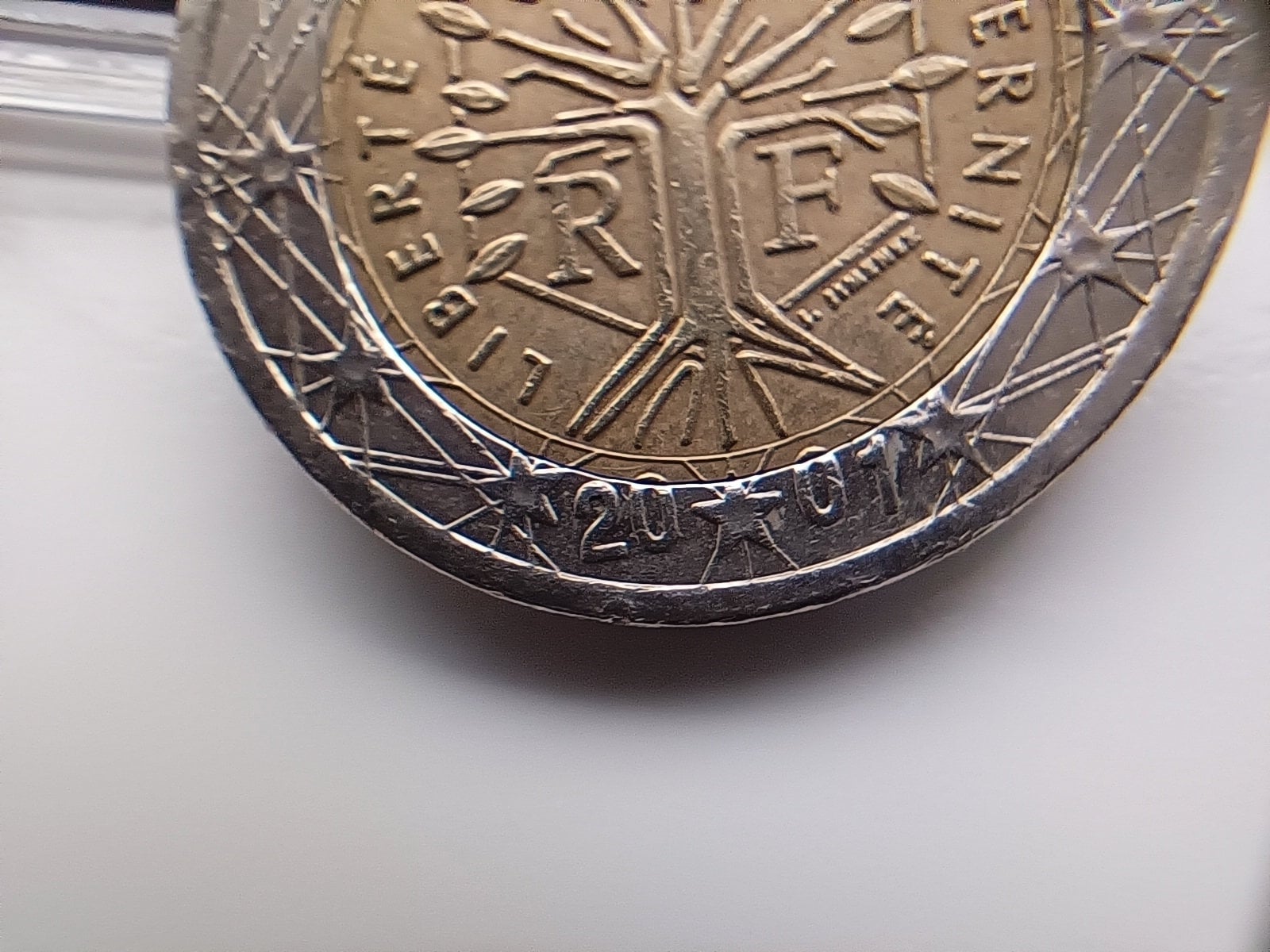 2 Euro Münze Liberte Egalite Fraternite 2000 www.etsy.com