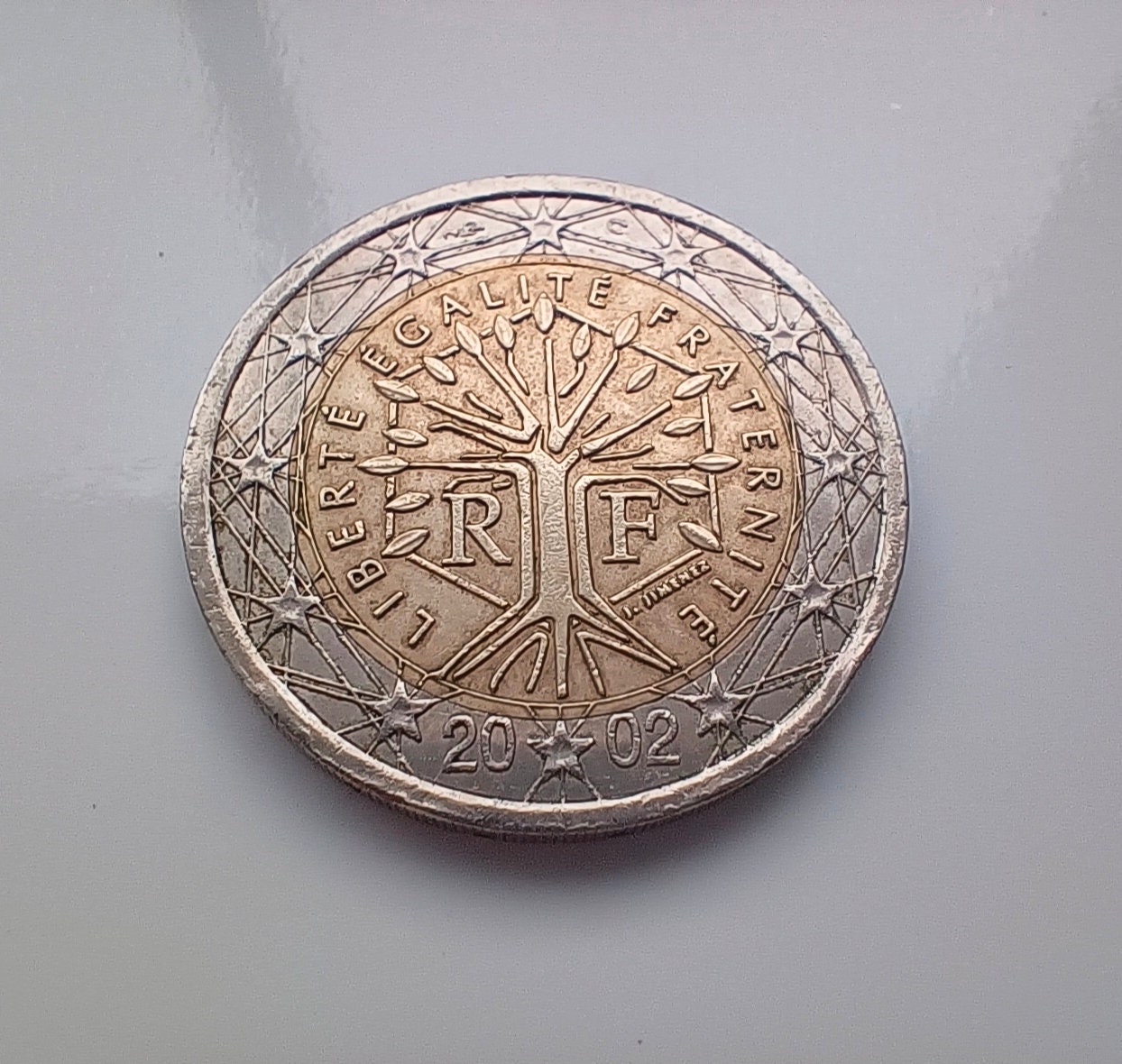Pièce 2 Euros Liberté égalité Fraternité 2022 2 Euro 2002 France Coin Mint Errors Liberte Egalite Fraternite - Etsy