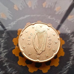 20 euro cent 2005 Ireland Eire Celtic Harp good condition coin