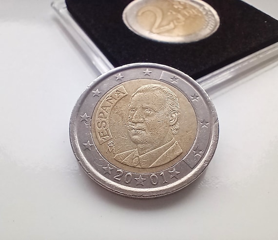 Pièce De 2 Euros Espagne 2000 - Juan Carlos I - Pré-euro - Poinçon M - Très Bon État