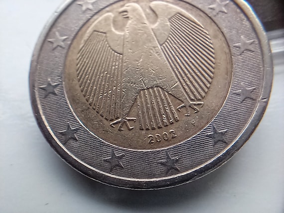 2002 Germany 2 Euro Coin: Bundesrepublik Deutschland, Mint