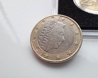 Luxembourg 1 euro 2002 rare coin Lëtzebuerg 1 Euro