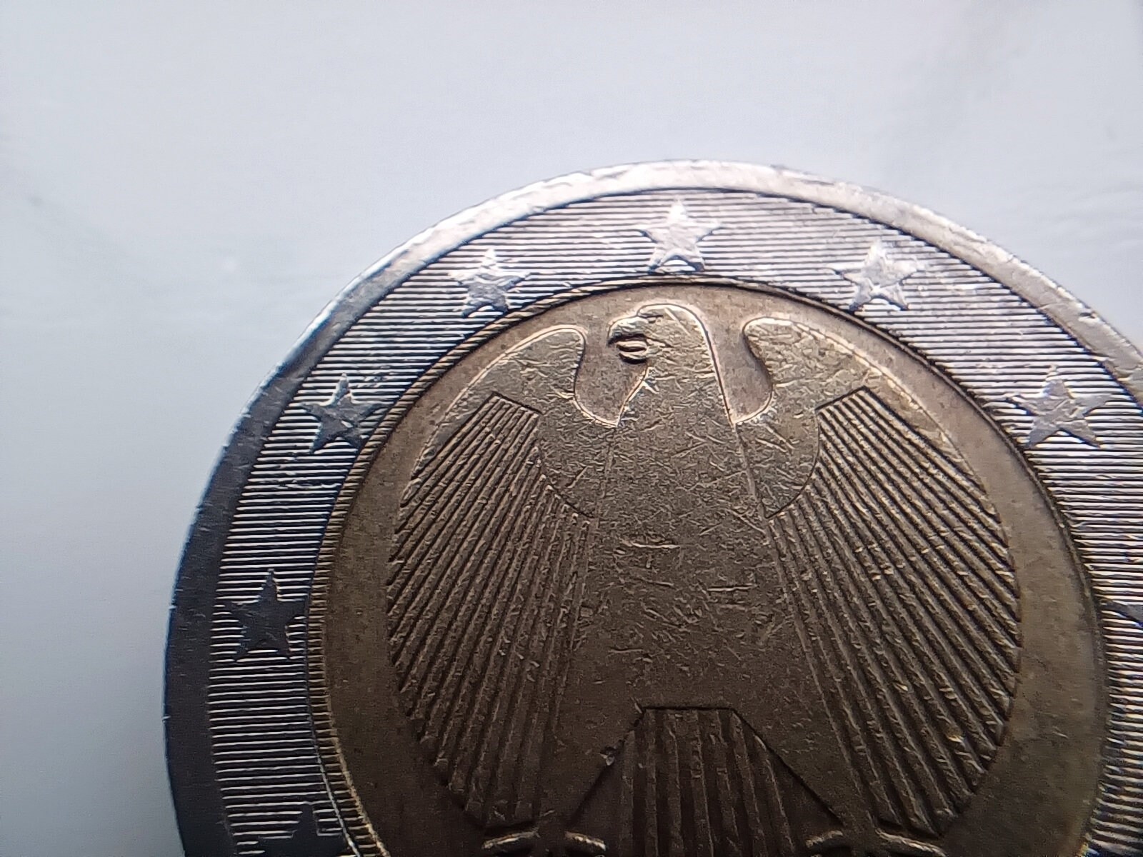 2ユーロ 2011年ドイツ 希少コイン（異なる造幣局のエラーあり