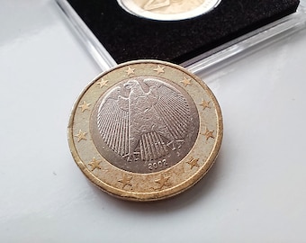 1 euro 2002 J Germany a lot of mint errors coin Germany Eagle
