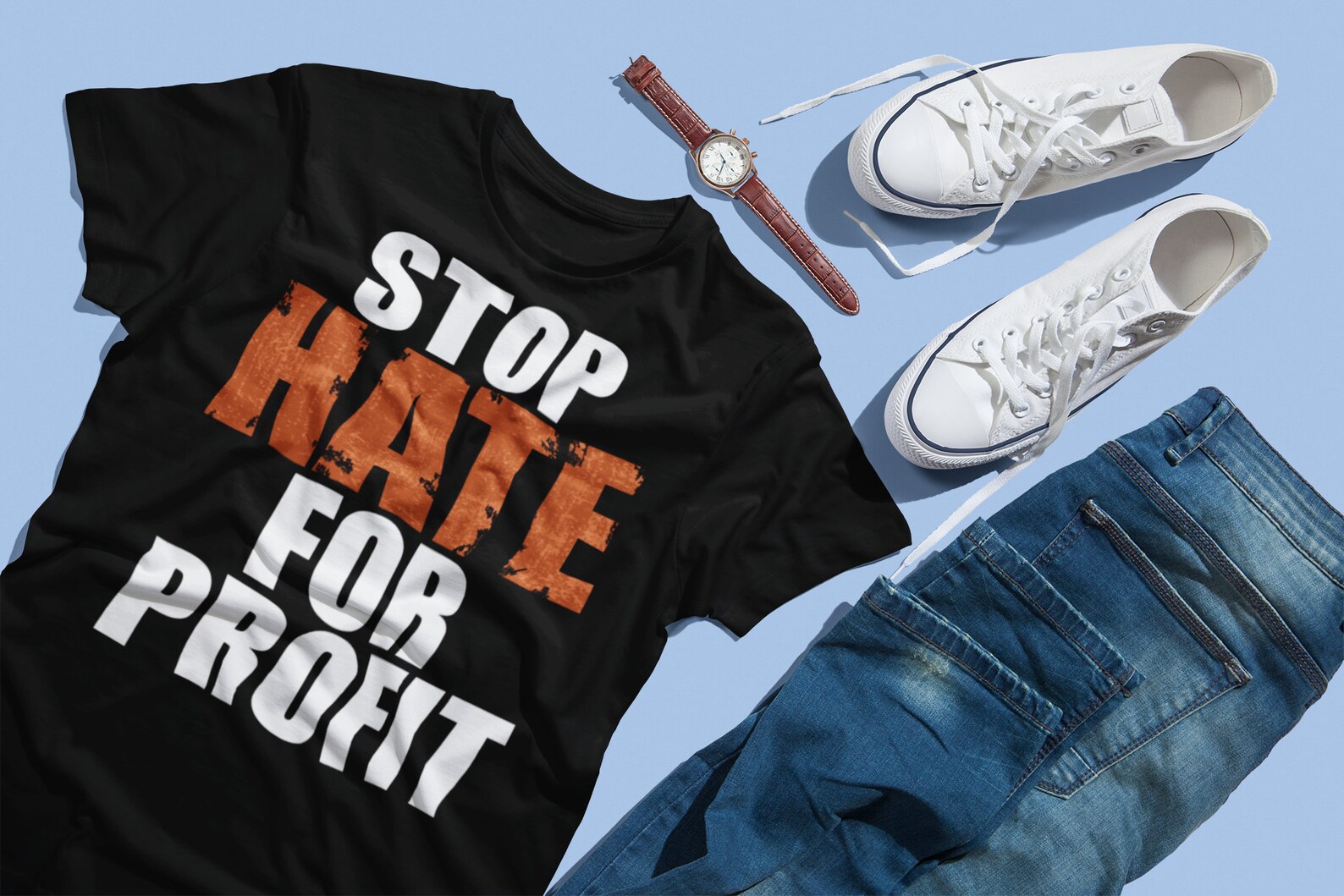 Stop Hate for Profit Campaign TshirtUnisex Trend Shirt Etsy