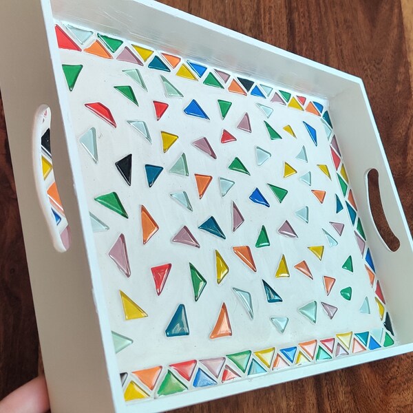 Mosaic Tray Etsy