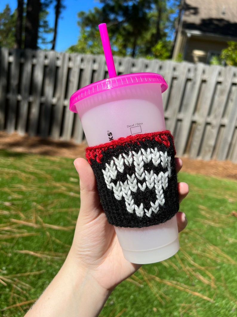 Scream Cup Cozy Ghost Face Horror Movie Fan Gift Slasher Etsy