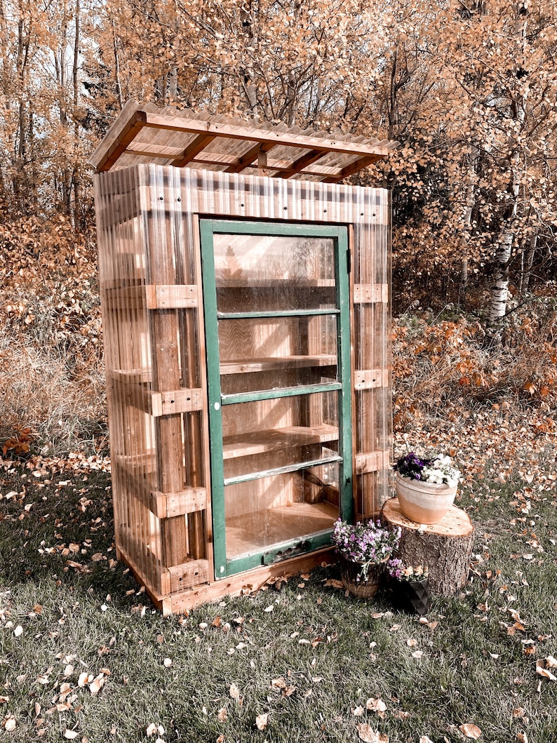 DIY 2x4 Mini Lean-to Style Greenhouse image 2