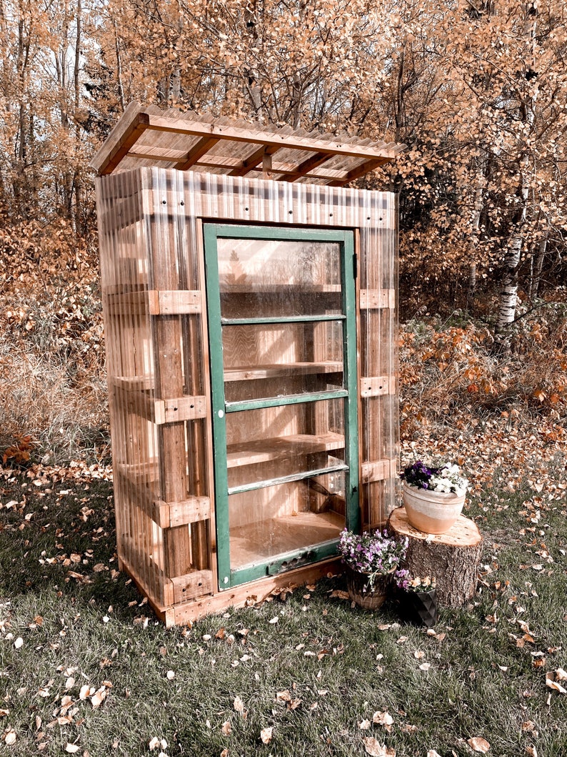 DIY 2x4 Mini Lean-to Style Greenhouse image 2