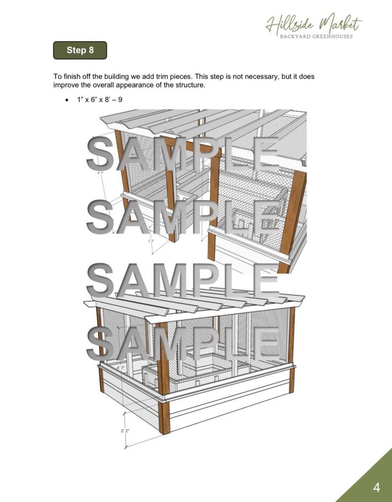 Daffodil 10' X 12' Enclosed Raised Garden DIY Building Guide image 10