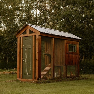 Marigold - 4' x 10' DIY Chicken Coop Building Guide