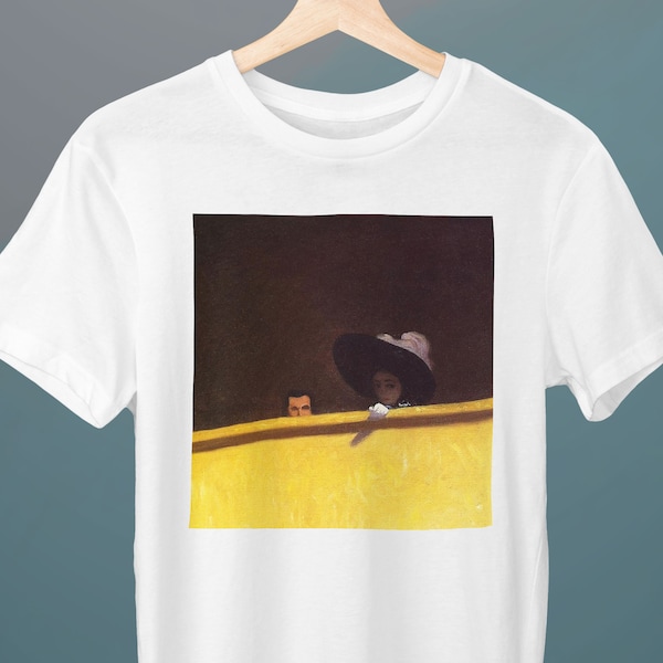 Box Seats at the Theater, the Gentleman and the Lady, Felix Vallotton, Unisex T-Shirt, Art T-Shirt, Gift for Her, Gift for Him