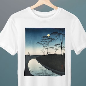 Dusk, Koho Shoda, Unisex T-Shirt, Art T-Shirt, Gift for Her, Gift for Him, Art Lover Gift