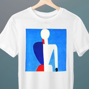 Torso, Kazimir Malevich Painting, Unisex T-Shirt, Art T-Shirt, Neo-Suprematism, Gift for Her, Gift for Him, Art Lover Gift