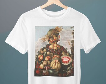 Autumn, Unisex T-Shirt, Art Tee, Fruit T-Shirt, Gift for Her, Gift for Him, Art Lover Gift