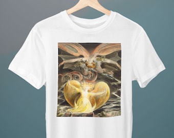 The Great Red Dragon and the Woman Clothed with the Sun, William Blake, Unisex T-Shirt, Art T-Shirt, Gift for Her, Gift for Him