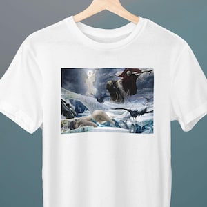 Ahasuerus at the End of the World, Unisex T-Shirt, Art Tee, Gift for Her, Gift for Him, Art Lover Gift