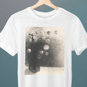 Is There Not an Invisible World, Odilon Redon, Unisex T-Shirt, Halloween T-Shirt, Art T-Shirt, Gothic, Spooky T-Shirt