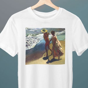Al agua, Joaquín Sorolla, Camiseta unisex, Camiseta de arte, Regalo para ella, Regalo para él, Regalo amante del arte