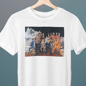 A Friends&#39; Reunion, Max Ernst Painting, Unisex T-Shirt, Art T-Shirt, Surrealism, Gift for Her, Gift for Him, Art Lover Gift