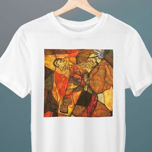 Agony, Egon Schiele Painting, Unisex T-Shirt, Art T-Shirt, Expressionism, Gift for Her, Gift for Him, Art Lover Gift